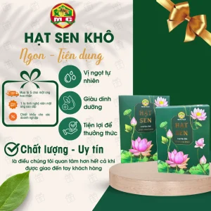 HẠT SEN BẮC KHÔ – 1kg
